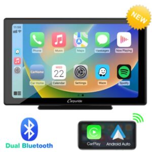 Carpuride W901 Pro Smart Multimedia Dual Bluetooth Dashboard-konsoll